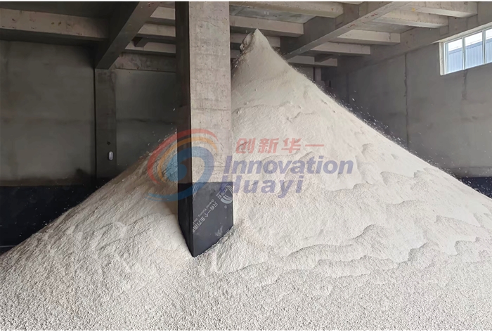 山东某石膏脱硫真空过滤机运行现场